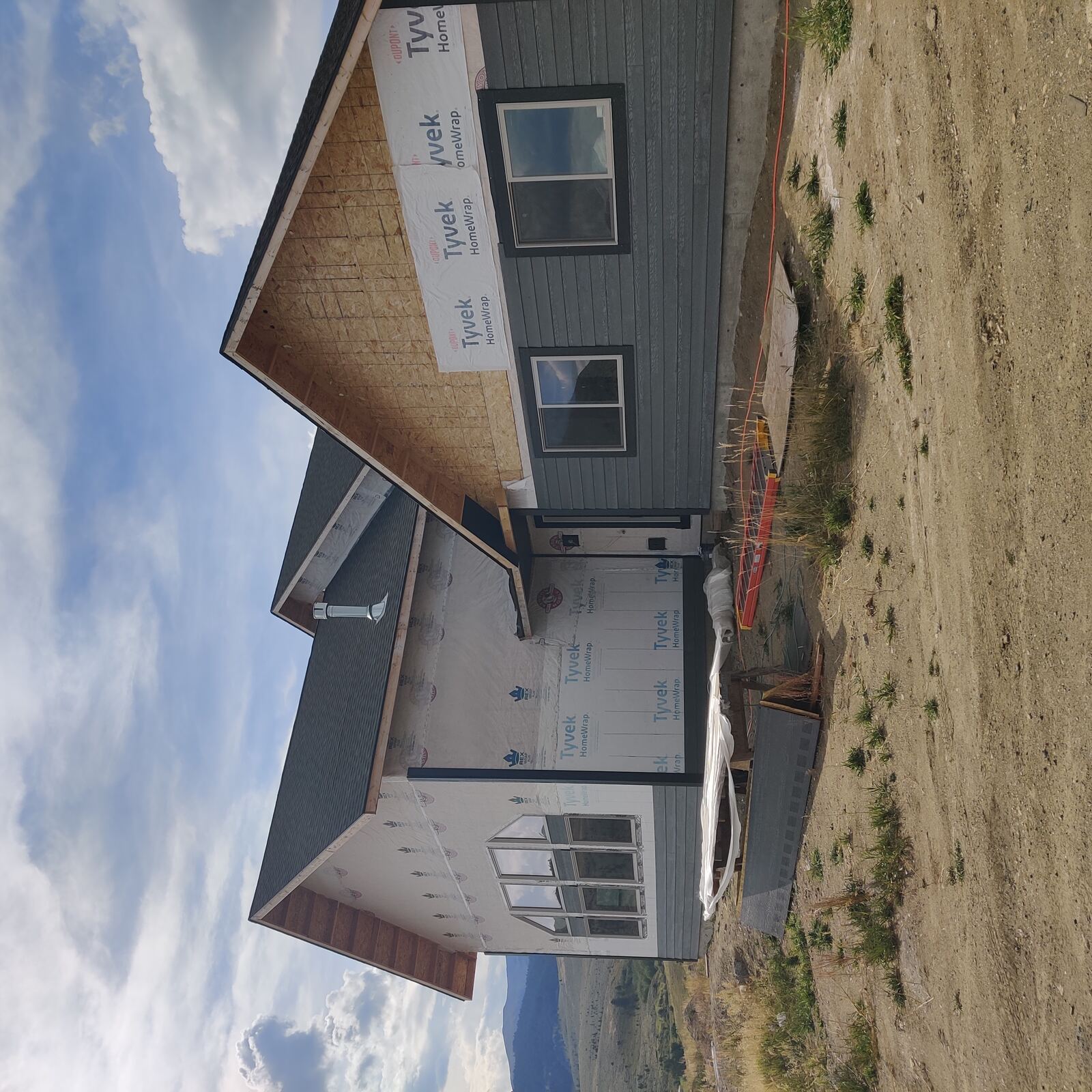 Completed siding project exterior view